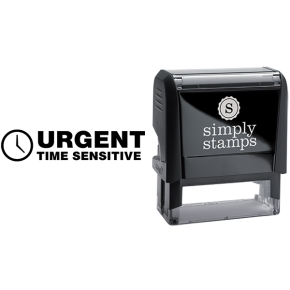 Urgent Time Sensitive Business Stamp
