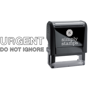 Outlined Urgent Do Not Ignore Business Stamp