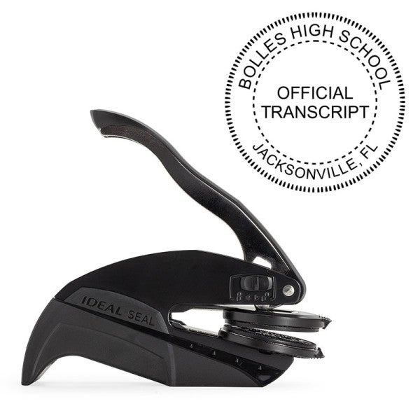 Official Transcript Embosser Seal HC Brands