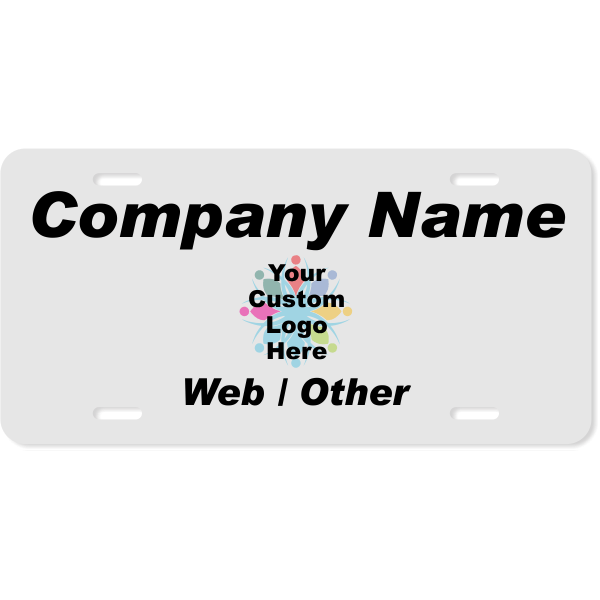 Custom Logo License Plate HC Brands