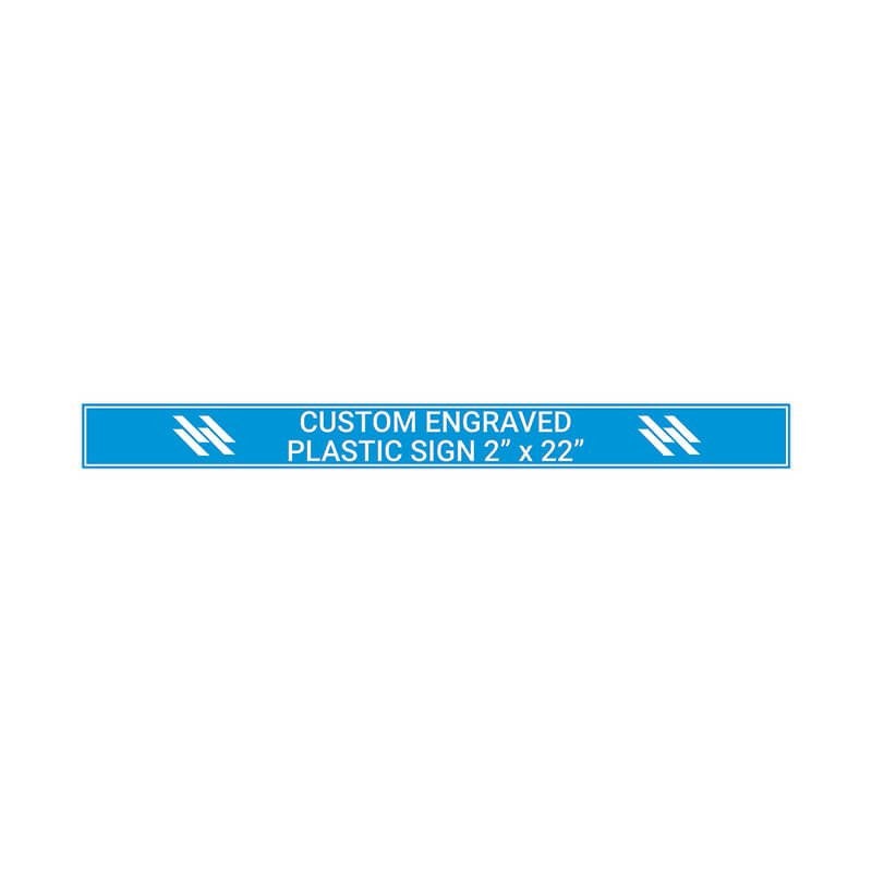 Engraved Sign Horizontal 2