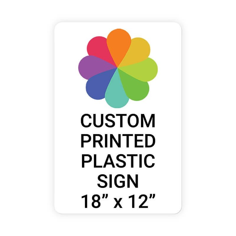 Color Sign Vertical 18