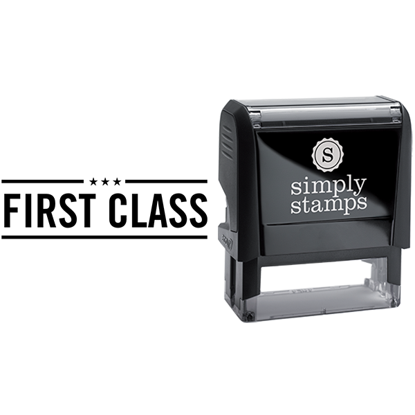 First Class with Stars Business Stamp - HC Brands