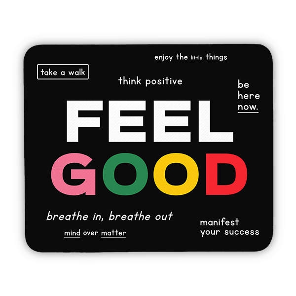 Round Mouse Pad Make Today Count Motivational