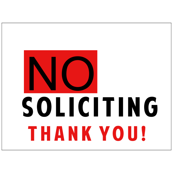 no-soliciting-thank-you-yard-sign-hc-brands-com for No Soliciting Sign Printable Free No Soliciting Thank You Yard Sign | HC Brands.com for No Soliciting Sign Printable Free