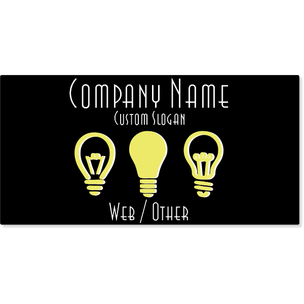 Electrical Company Magnetic Sign | Set of 2