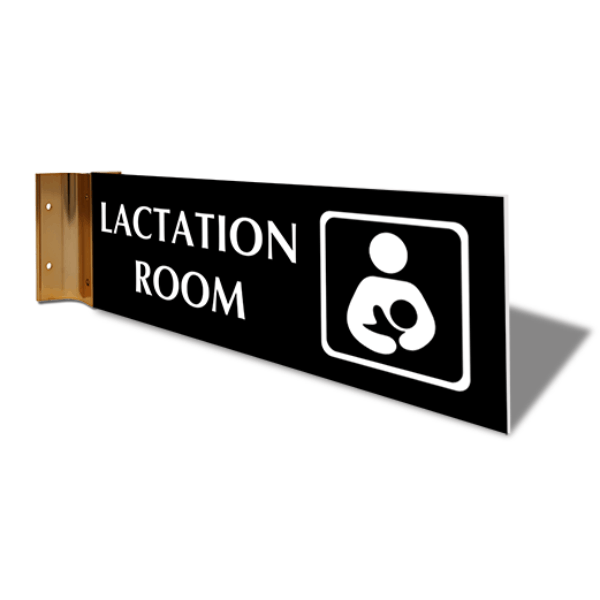 Lactation Room Projection Sign | 4" x 12"