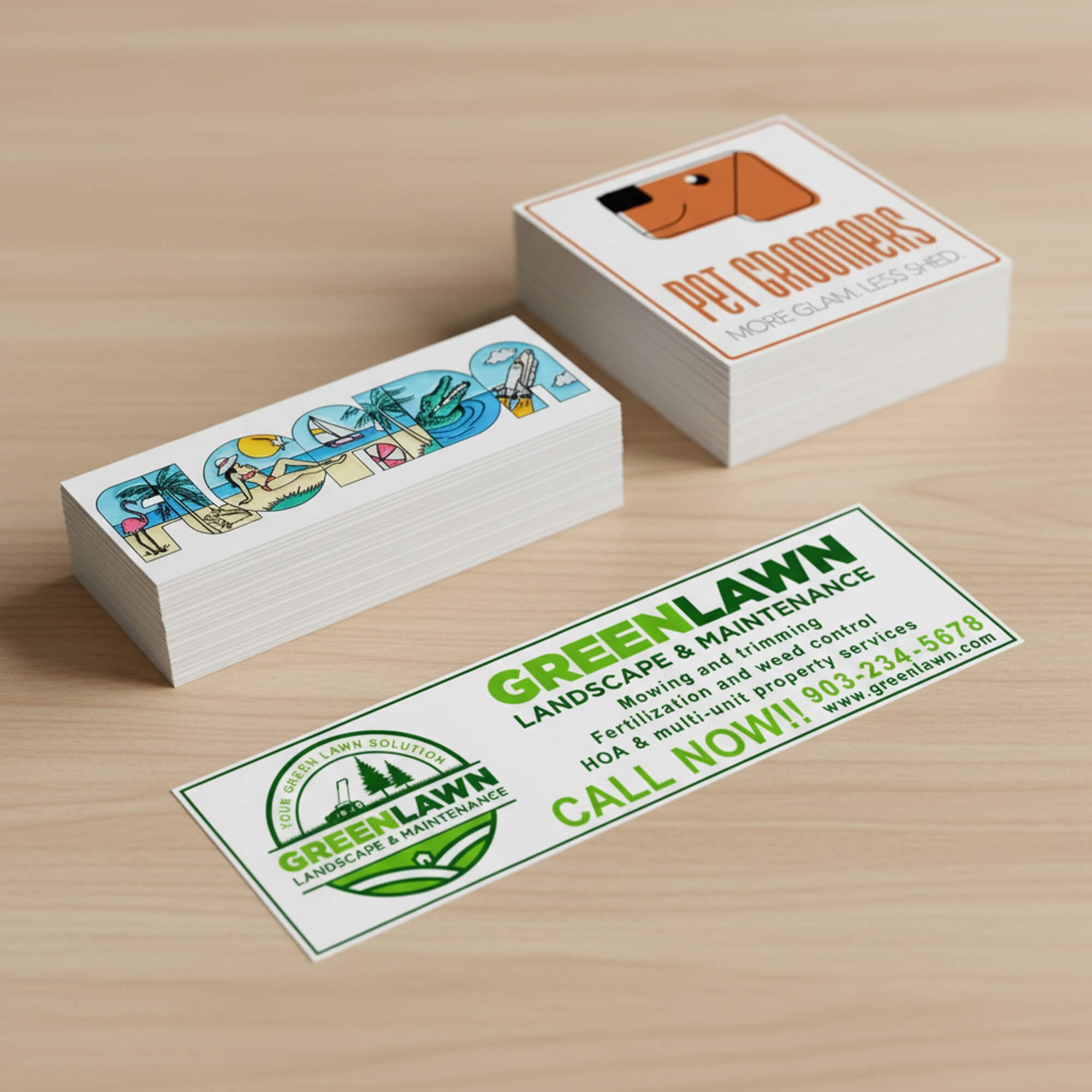 Choose Your Size Create Your Own Full Color Bumper Sticker