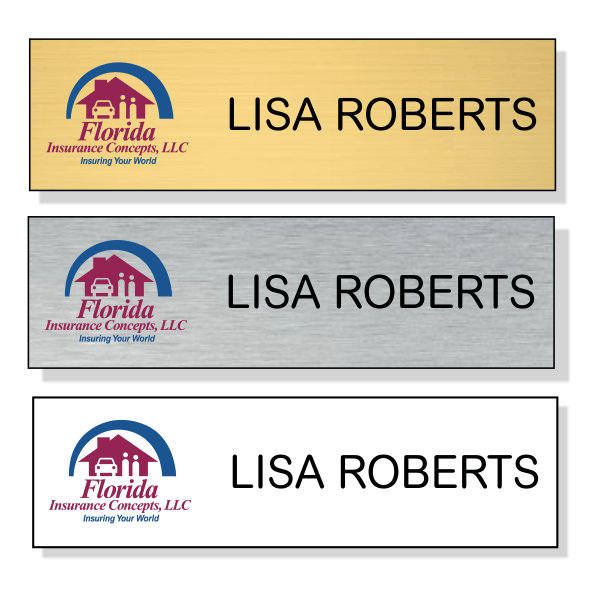 Florida Insurance Concepts Name Tag