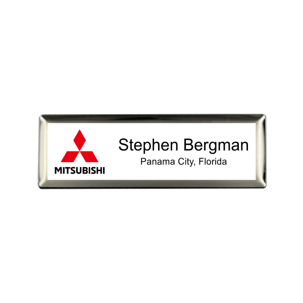 Hanania Mitsubishi Executive Name Tag