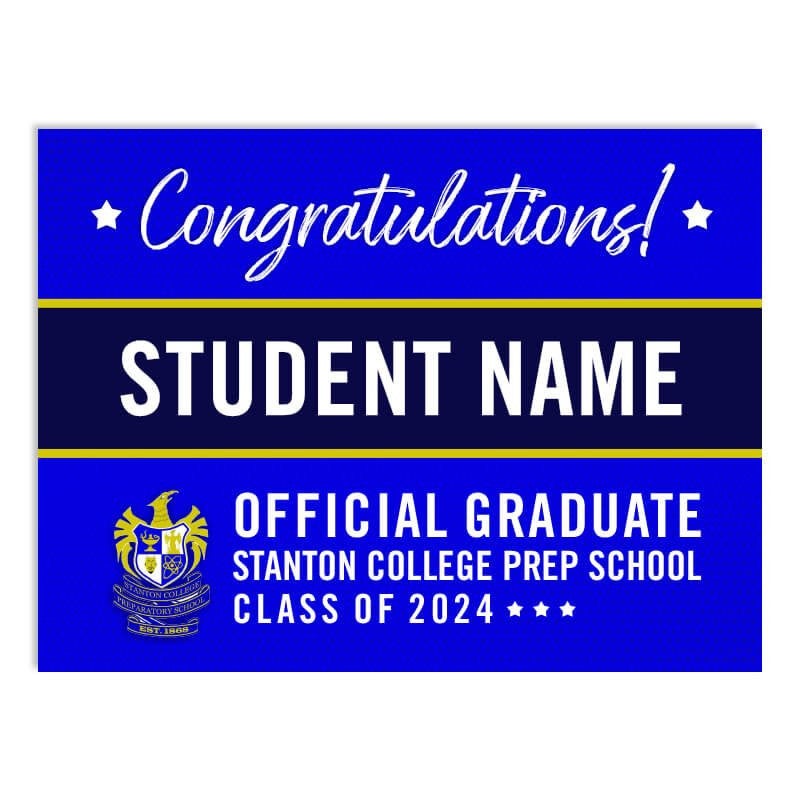 Bartram Trail High School Graduation Yard Sign HC Brands