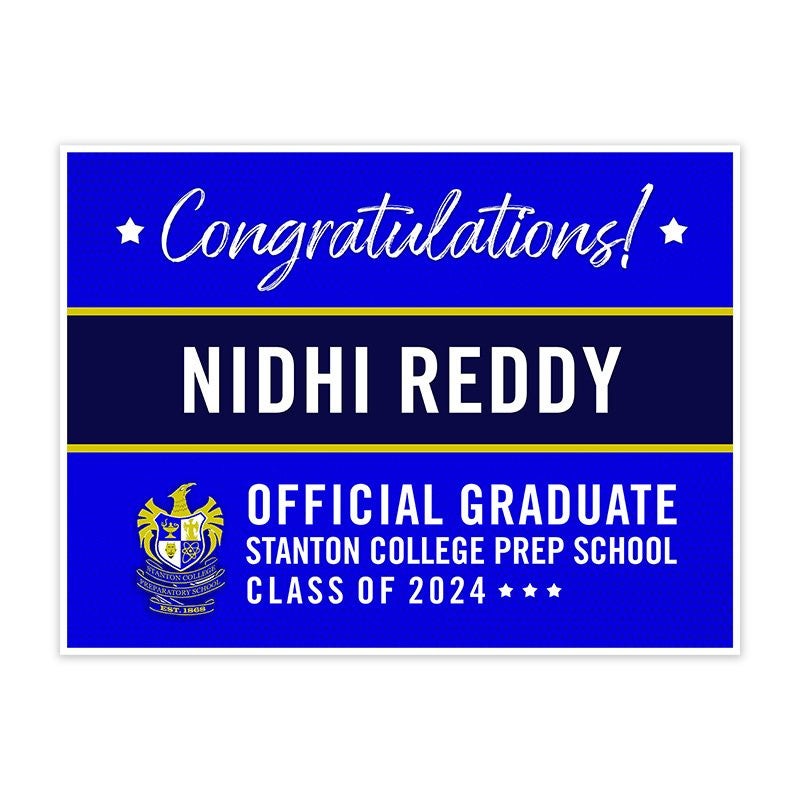Bartram Trail High School Graduation Yard Sign