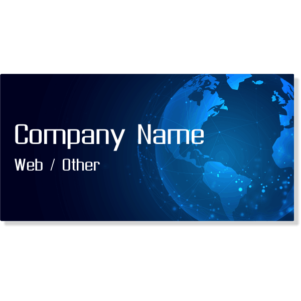 Tech World Magnetic Sign | Set of 2