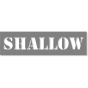 3" Letter 6" x 22" Shallow Stencil