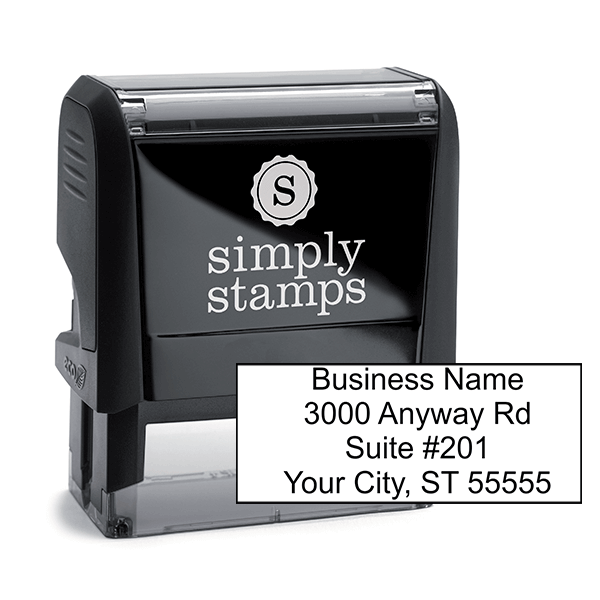 4 Line Address Stamp 4 Line Address Stamp