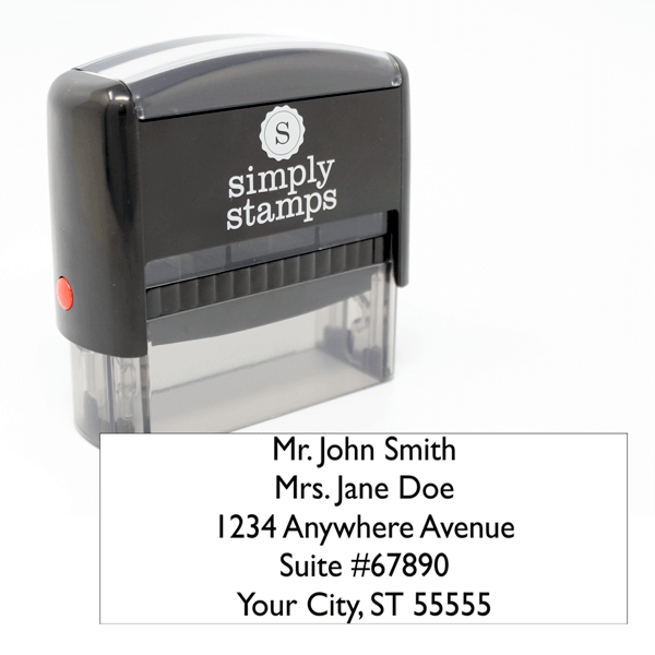 2 line rubber address stamp 2 line rubber address stamp