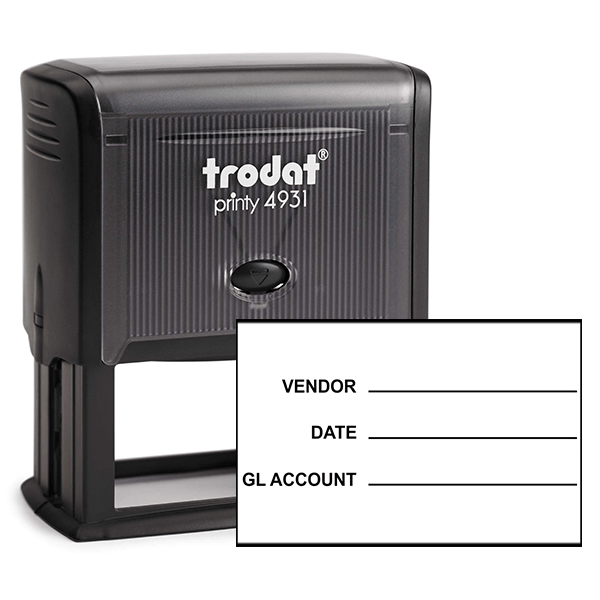 General Ledger Account Stamp Simply Stamps