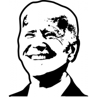 Joe Biden Political Figure Stamp - Simply Stamps