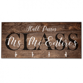 Personalized Wall Key Hanger Unique Custom Key Ring /& Jewelry Rack Holder Customize with Your Name Dark Rustic Natural Wood 4 Hooks Decorative Kitchen Garage Living Closet