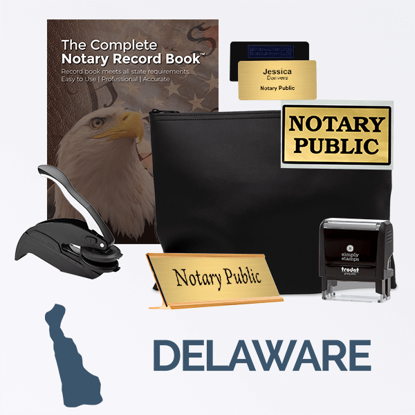 Delaware Deluxe Notary Kit