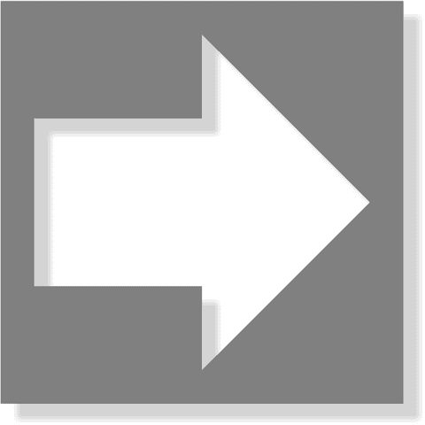 Directional Arrow Mylar Stencils