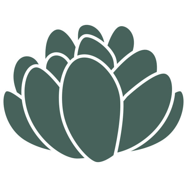 Echevaria Succulent Stamp