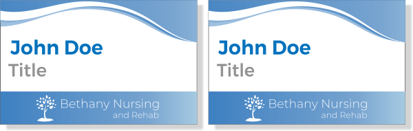 Eduro Healthcare Double-Sided ID - Bethany Nursing