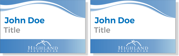 Eduro Healthcare Double-Sided ID - Highland