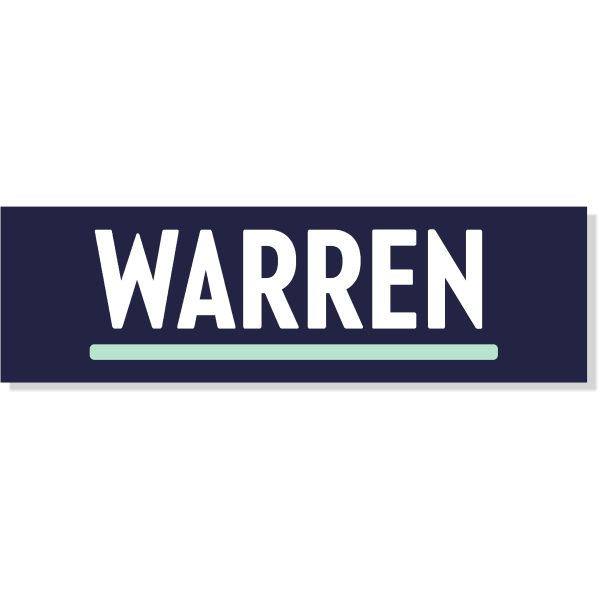 3" x 10" Elizabeth Warren Presidental Campaign Bumper Sticker