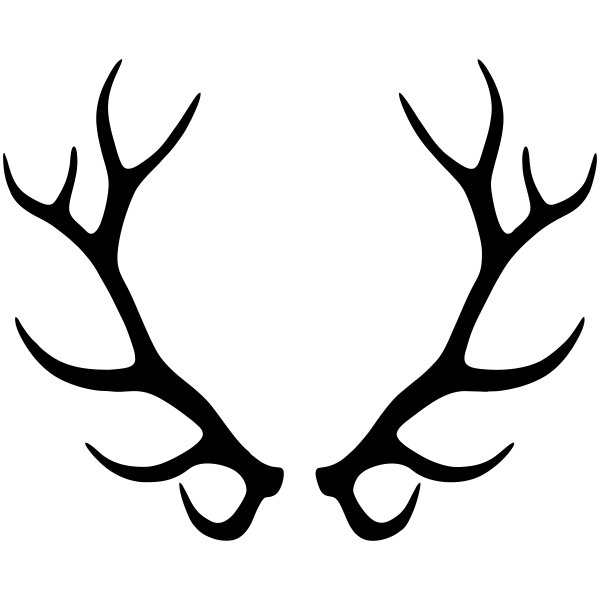 Elk Antlers Craft Stamp