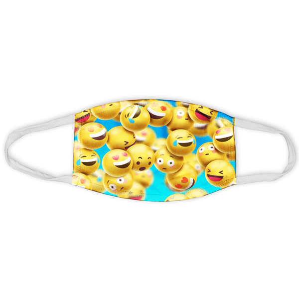 Child Face Mask Emojis 904 Custom