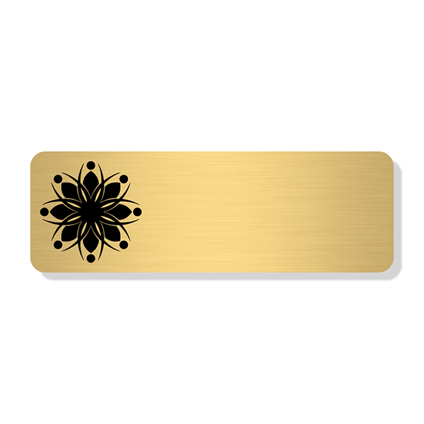 Economy Engraved Logo Name Tag
