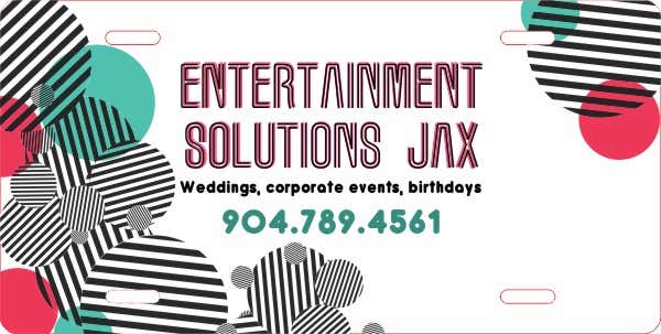 Entertainment Company License Plate
