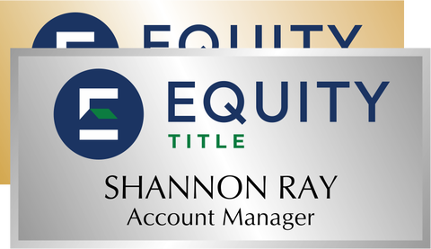 Equity Title Name Tag