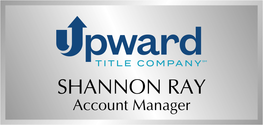 Upward Title Company Name Tag