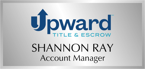 Upward Title and Escrow Name Tag
