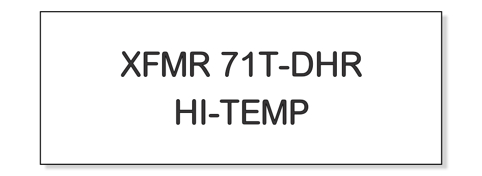 Exelon Corporation - 1" x 2 5/8"  Name Plate - 2 lines