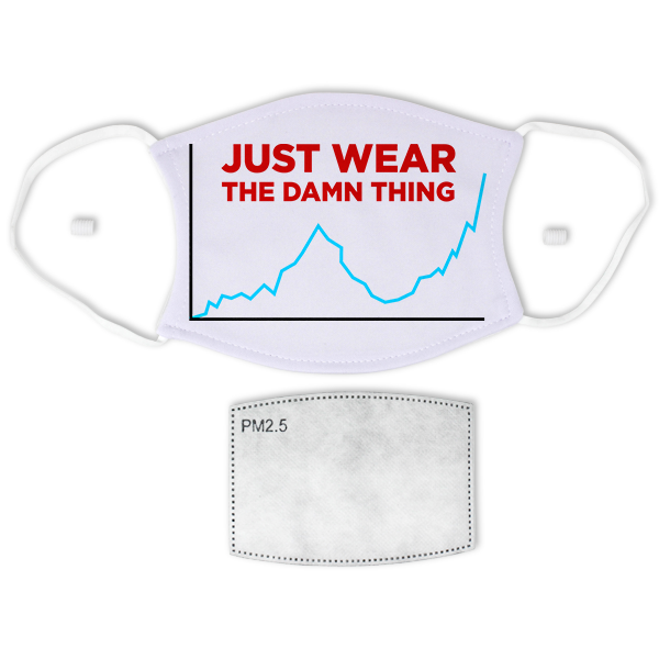 Just Wear the Damn Thing Face Mask