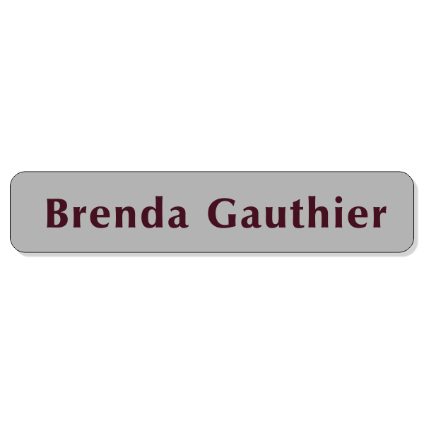 FALLON HEALTH - Name Plate