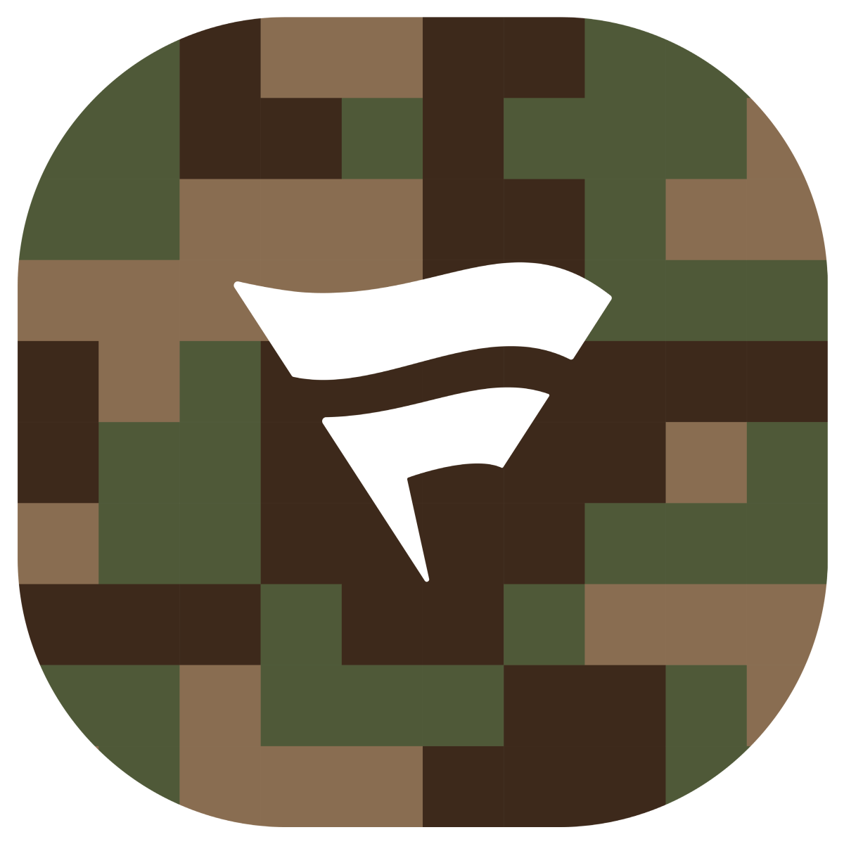 Fanatics Decal - Digital Camo