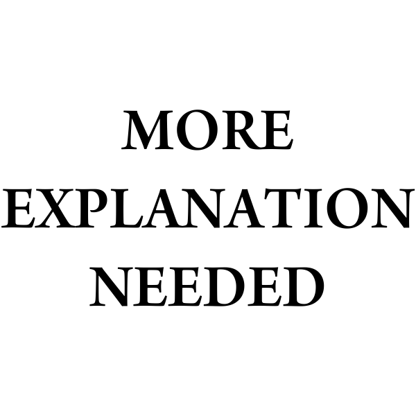 More Explanation Needed Teacher Feedback Stamp