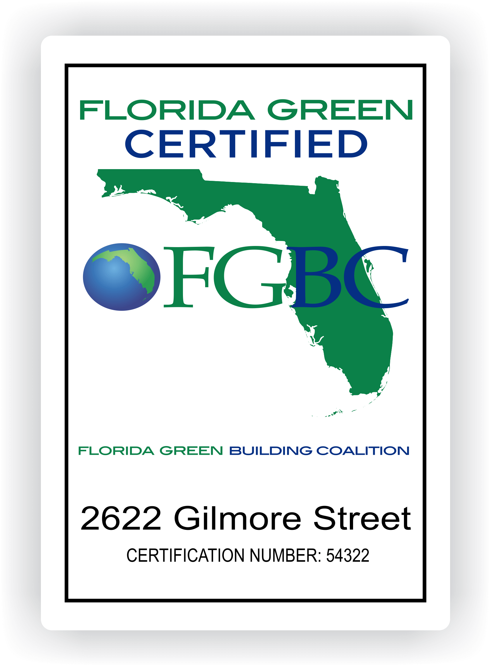 FGBC - House Sign - Color - 5" x 7"