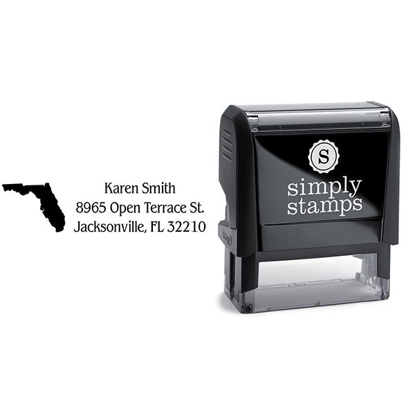 Florida Return Address Stamp Simply Stamps