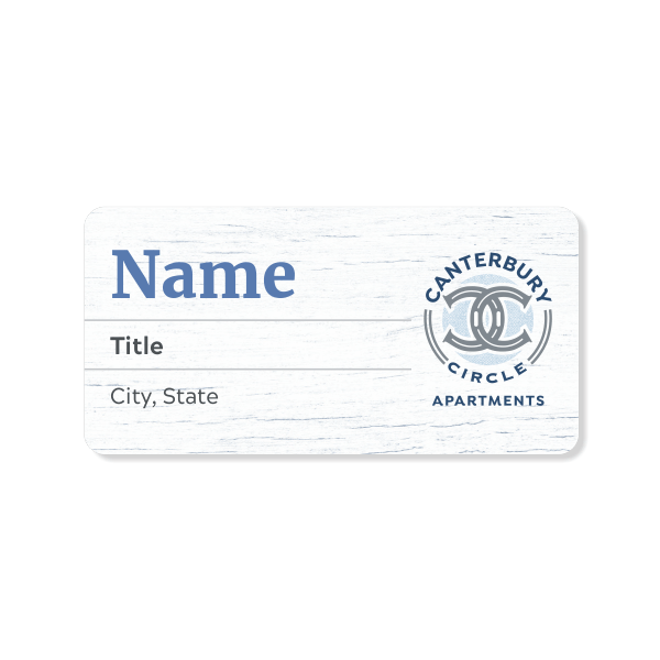 Florida Specialty Canterbury Name Tag
