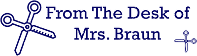 From the Desk of Teacher Stamp