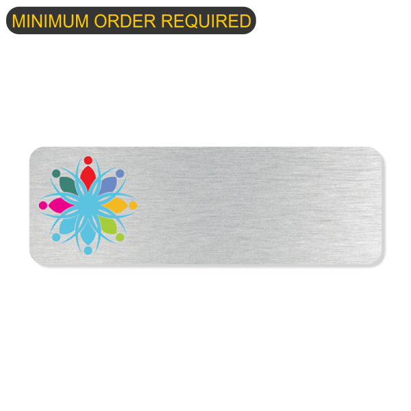 Economy Logo Full Color Name Tag Bundle