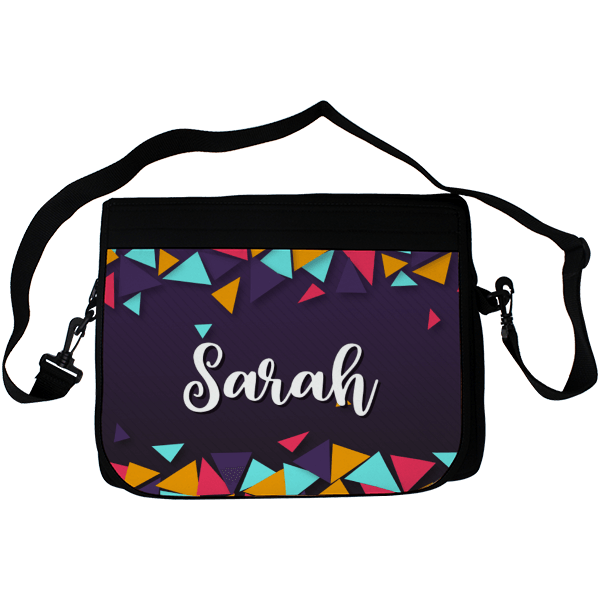 Funky Triangles Laptop Bag