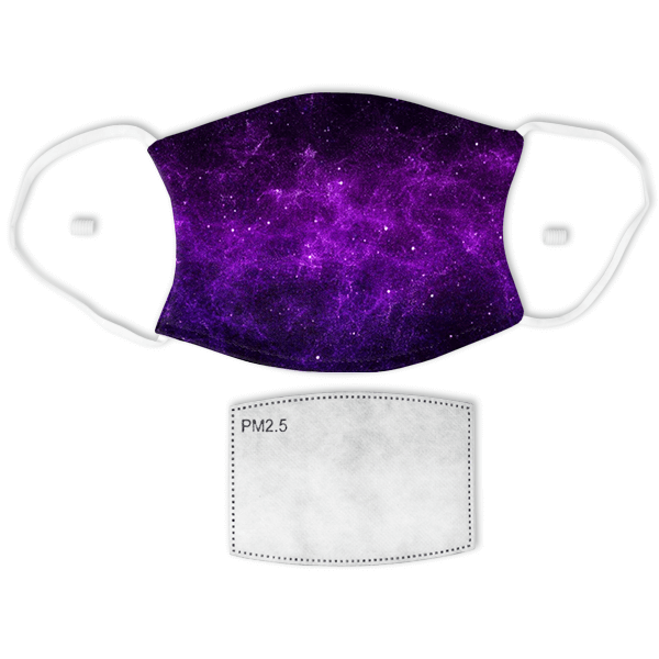 Galaxy Print Adult Face Mask