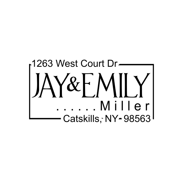 Genesee Regional Bank - Address Stamp 6