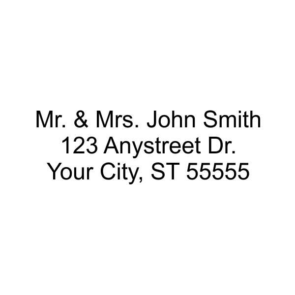 Genesee Regional Bank - Address Stamp 12